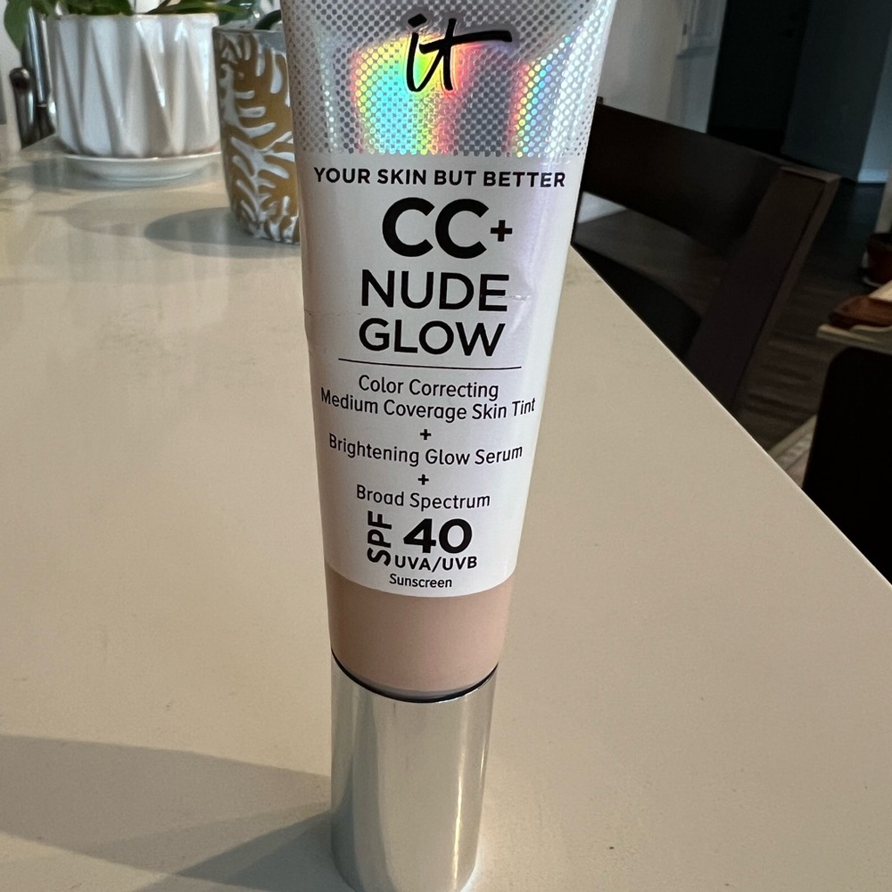 IT Cosmetics Cream Foundation CC+ Cream. NEW. Opened only to See true color